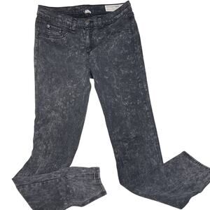 Rag & Bone Rosebowl black women's denim leggings jeans size 29/30